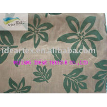 Polyester Slubbed Flocked Fabric for Hometextile